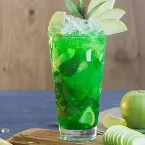 Non-Alcoholic Apple Mojito